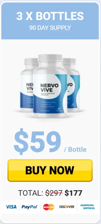 Nervovive  - 3 Bottle